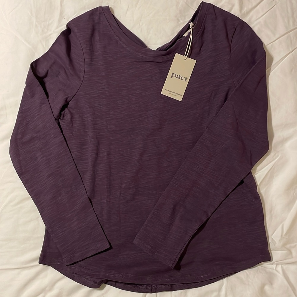 pact Softspun Twist Back Shirt